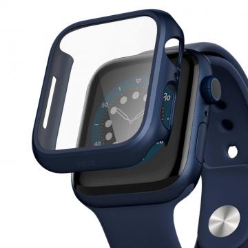 Coque+Film Protection d'écran en Verre trempé Pour iWatch 42mm